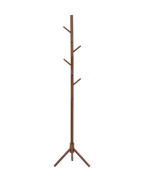 Вешалка напольная Hook темное дерево