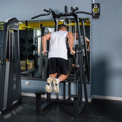 U3009C (E3009) Турник, брусья с противовесом. Стек 88 кг