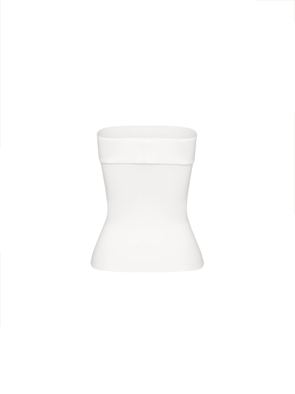 white fold over bandeau