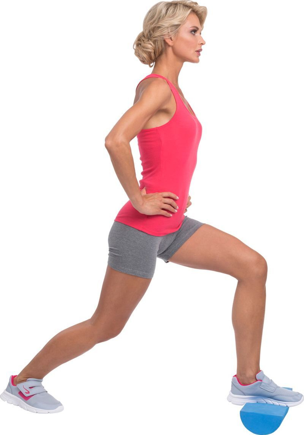 Полуцилиндр для фитнеса, йоги и пилатеса, 45 см