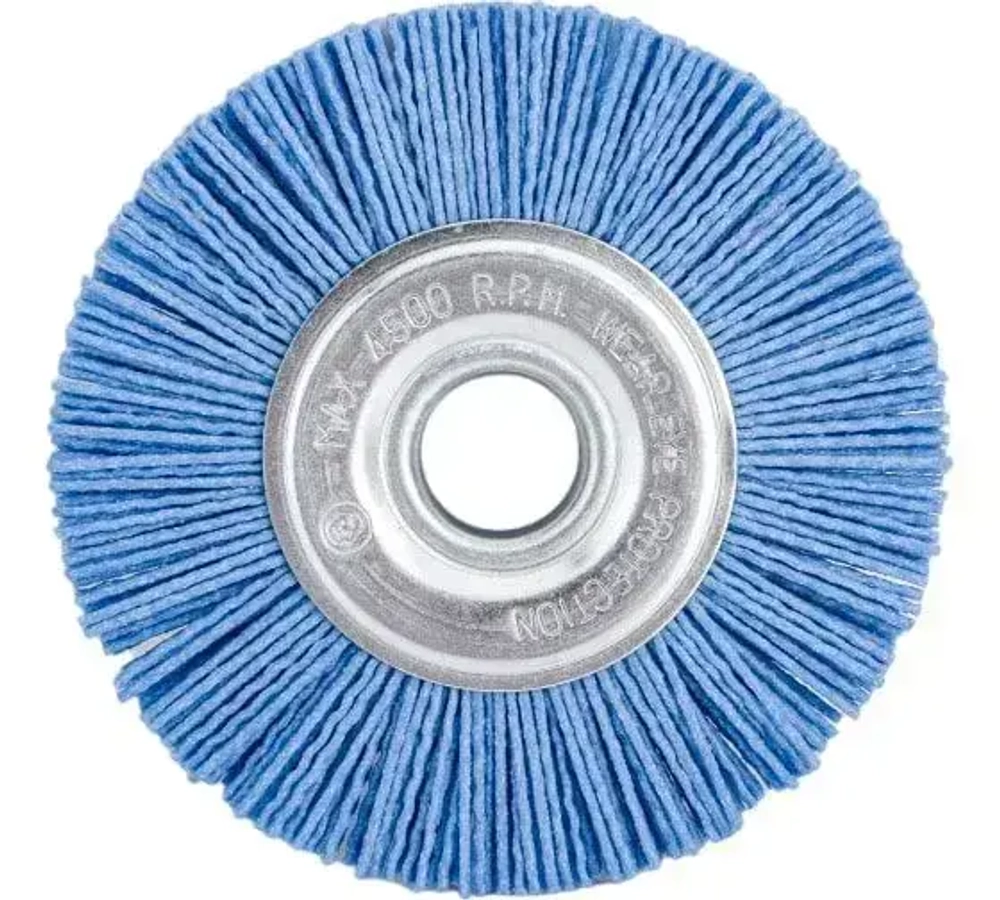 Щетка (корщетка) из нейлона TORGWIN 125х22,23 мм для УШМ (плоская) T767274