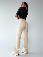 Джинсы Lefon 030650 однотонные трубы со стрейчем