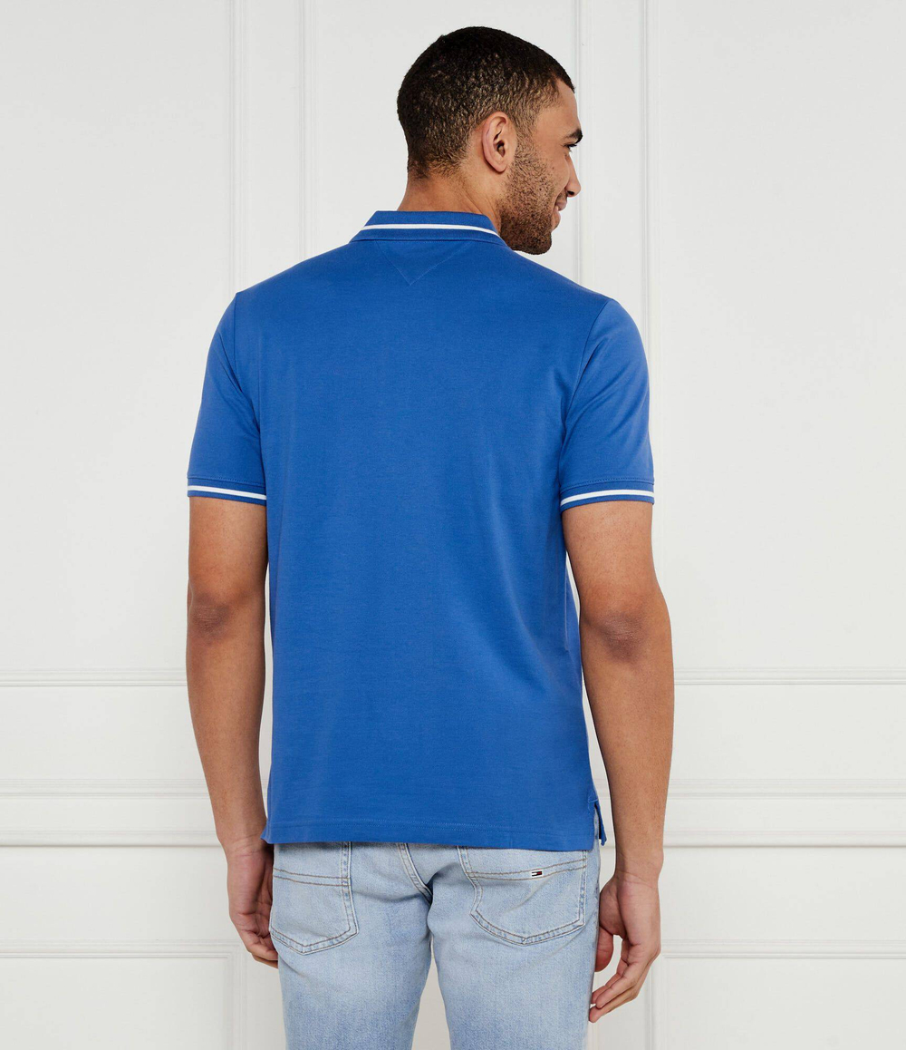 Поло Tommy Jeans - голубой(DM0DM20745)