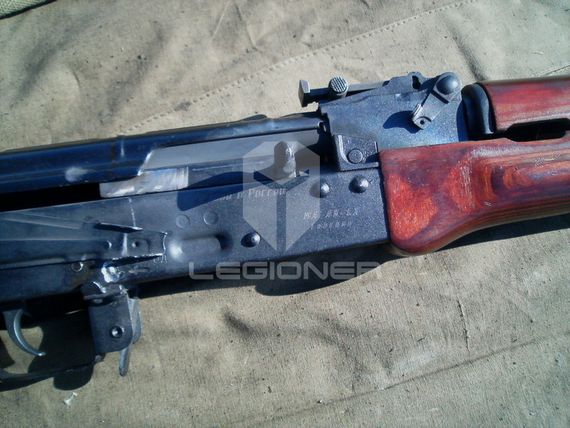 АКМ Автоогонь под холостой патрон