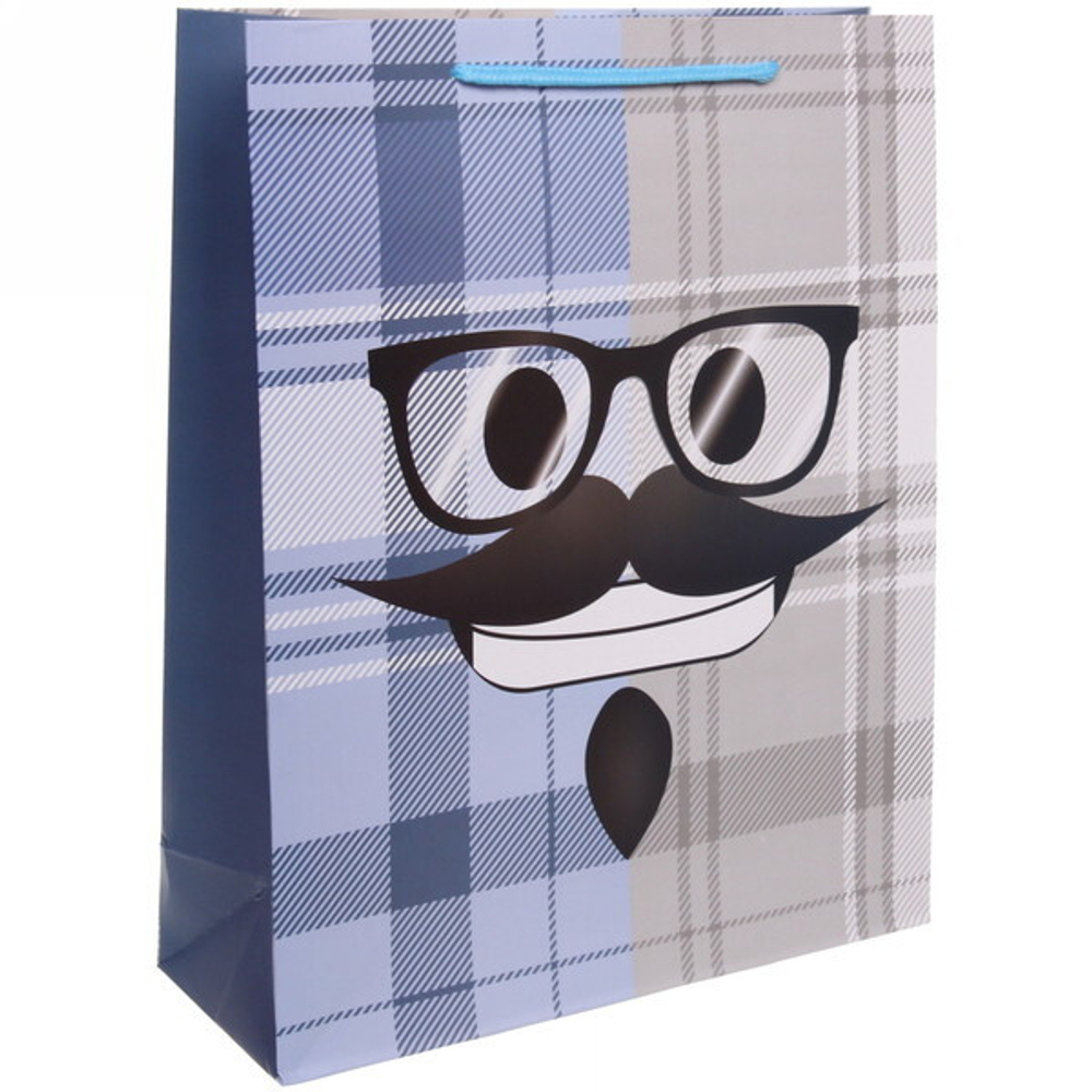 Пакет подарочный «Джентельмен» 26*32*10 см