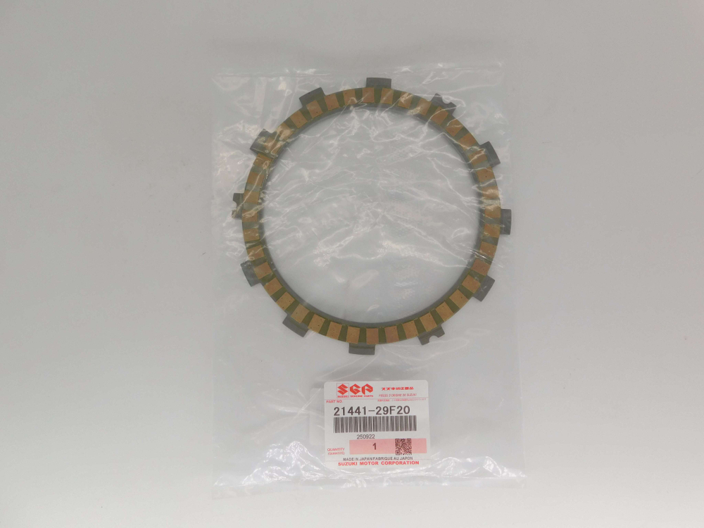 Диск сцепления фрикционный Suzuki DL650 SV650 21441-29F20-000