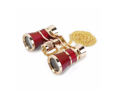 Бинокль театральный La Geer 3x25 (098709), кирпичный