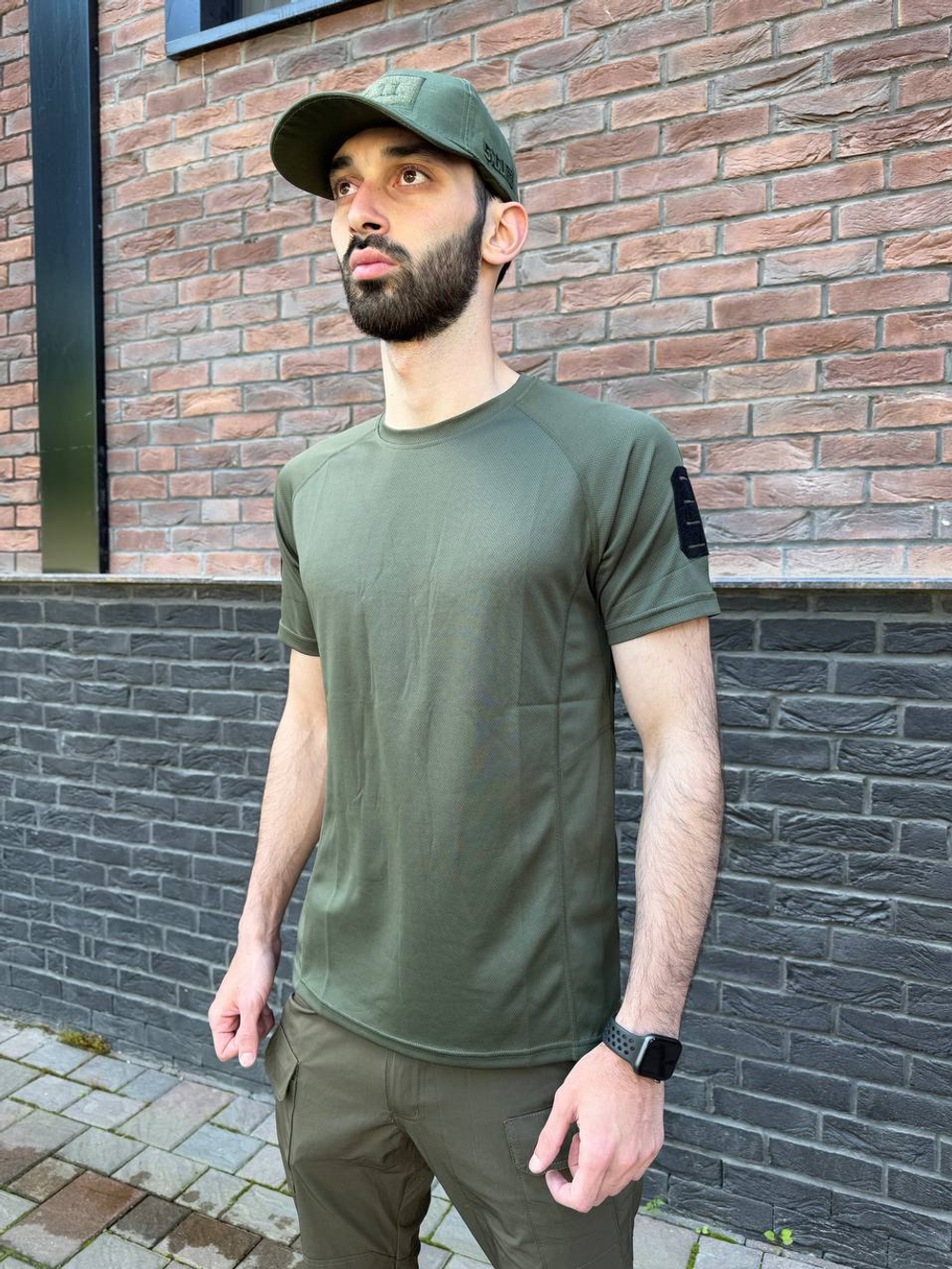 Футболка s.archon олива