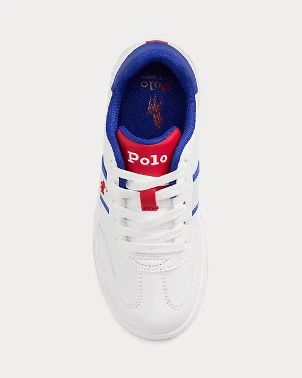 Кроссовки из искусственной кожи с логотипом Polo Ralph Lauren