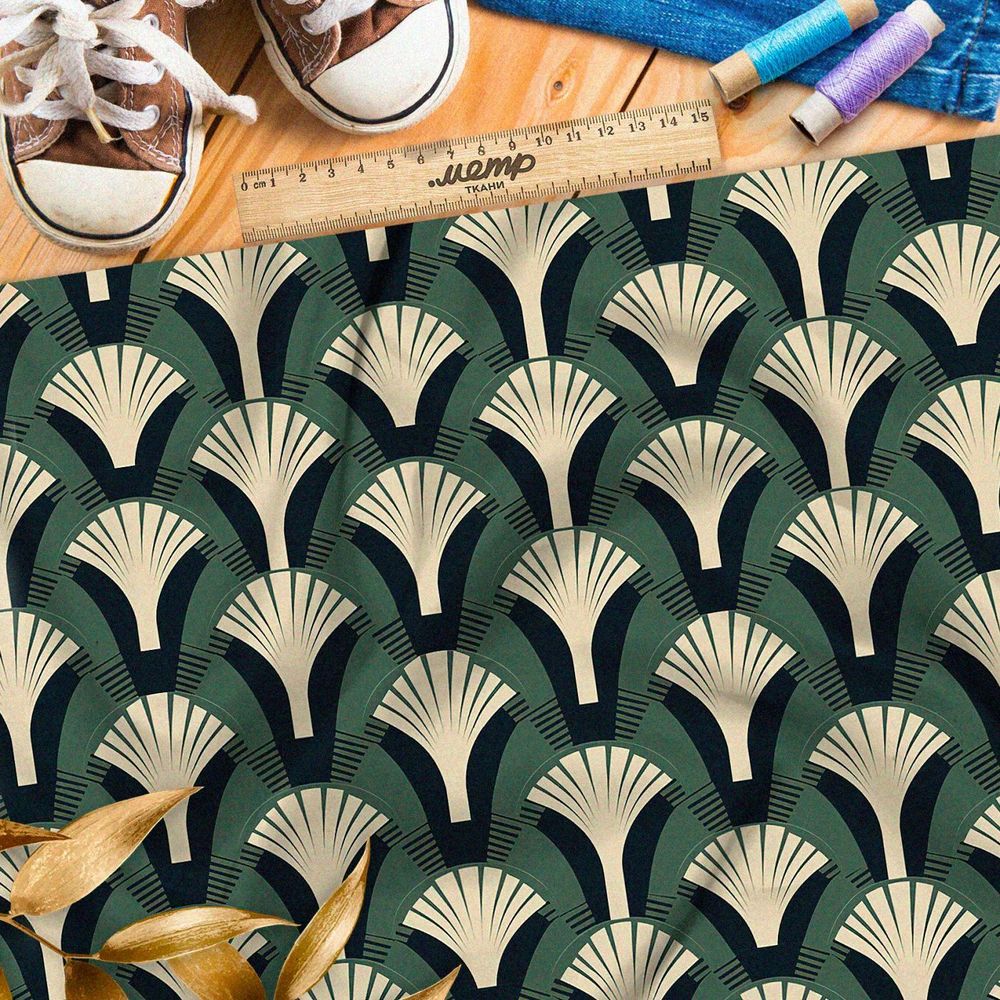 Ткань Барби абстрактный вихрь