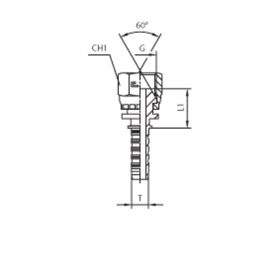 Фитинг DN 05 BSP (Г) 1/8