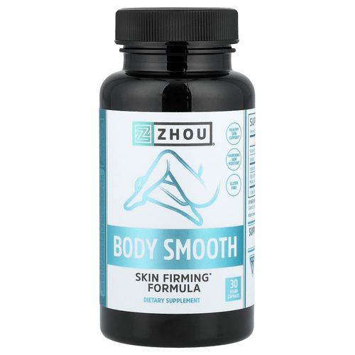 Zhou Nutrition, Body Smooth, 30 веганских капсул