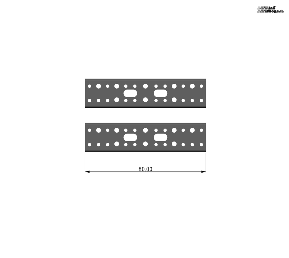 Additional frame spars 80mm