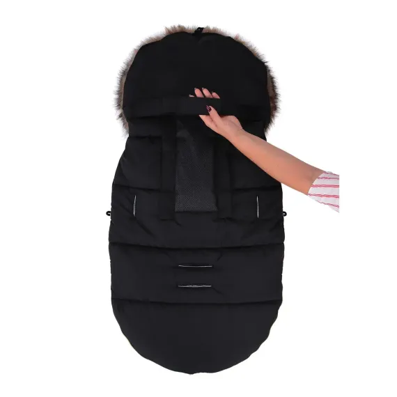 Зимний конверт CottonMoose Moose Footmuff Shine Silver