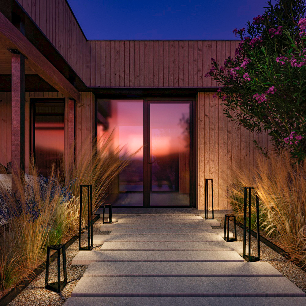 Ландшафтный светодиодный светильник Maytoni Luft O466FL-L12B3K1