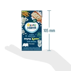 Каша рисовая детская ФрутоНяня с 6 месяцев, молочная, жидкая, 200 мл