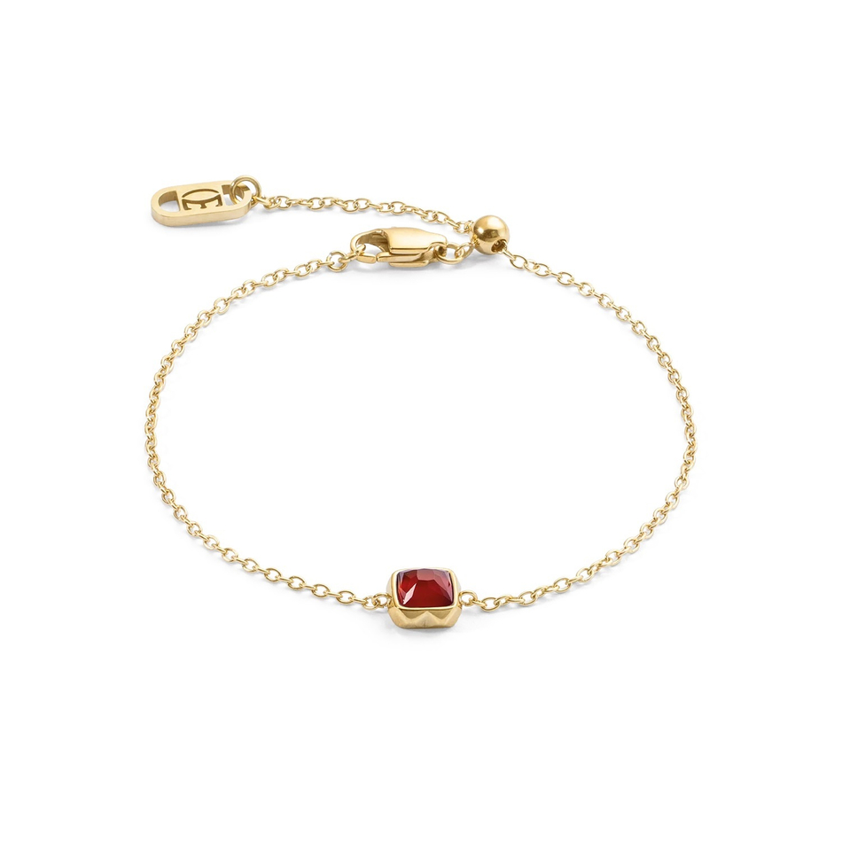 Браслет Coeur de Lion Red agate (January) 1301/30-0300