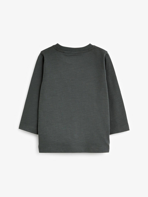 Лонгслив для мальчика Next D80-462, Темно-серый