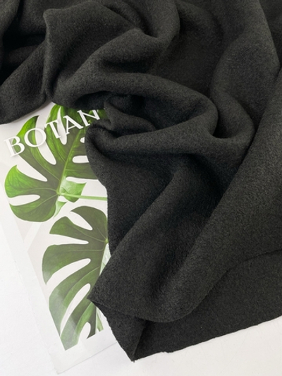 АНТРАЦИТ - Трикотаж "Вареная шерсть" (КРВ577 Маша)