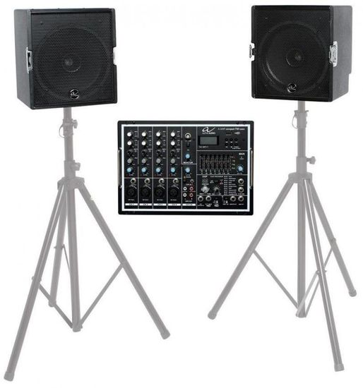 ALPHA AUDIO A-Amp Compact 700 Coax комплект активной акустики с интегрированным...