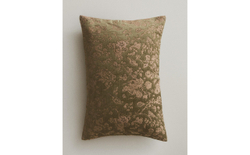 Zara Home наволочка декоративная из вискозы, зелёный, 40x60 см