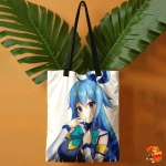 Сумка шоппер с принтом KonoSuba