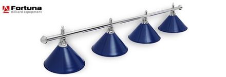 Светильник Fortuna Prestige Silver Blue 4 плафона