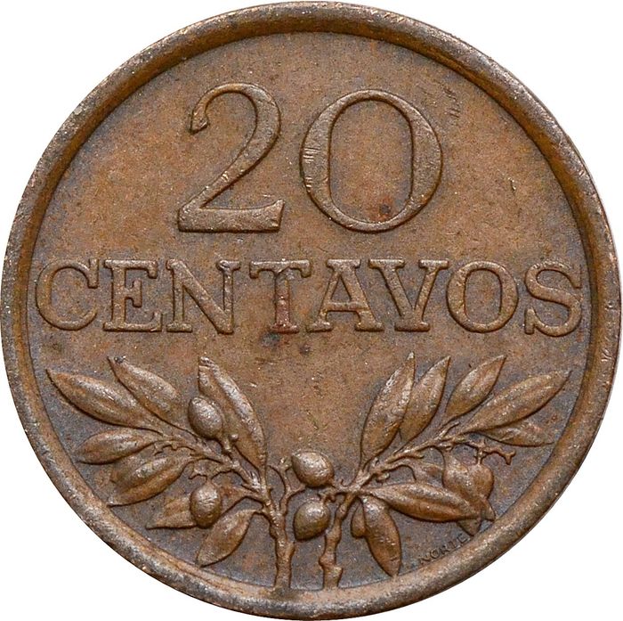 20 сентаво 1974 Португалия