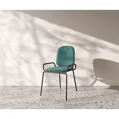 Стул Ror, Double Frame, зеленый велюр