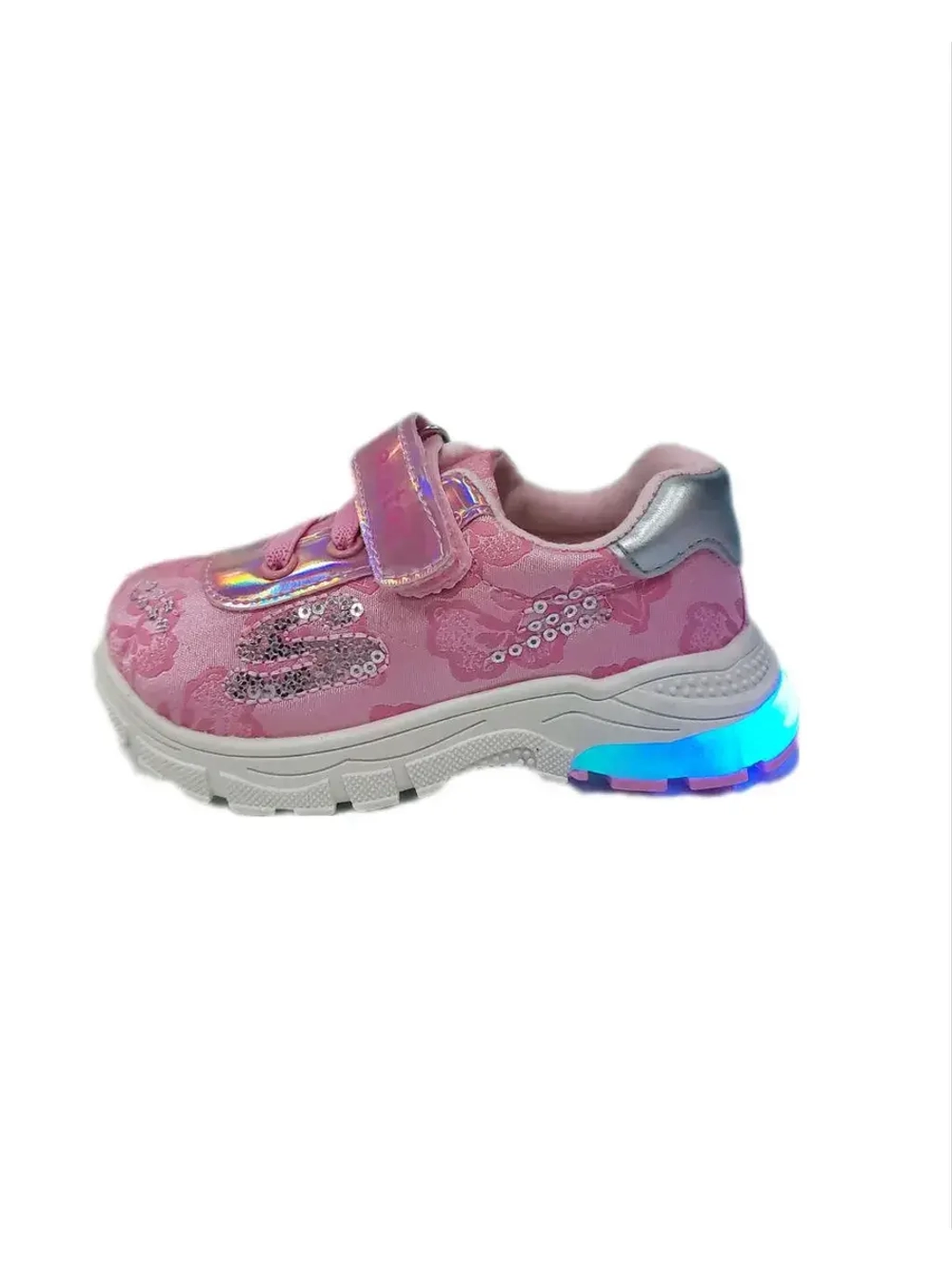 Кроссовки для девочки светящиеся