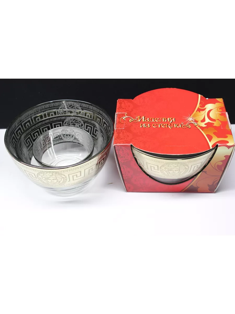 Набор салатников стеклянный 3 шт