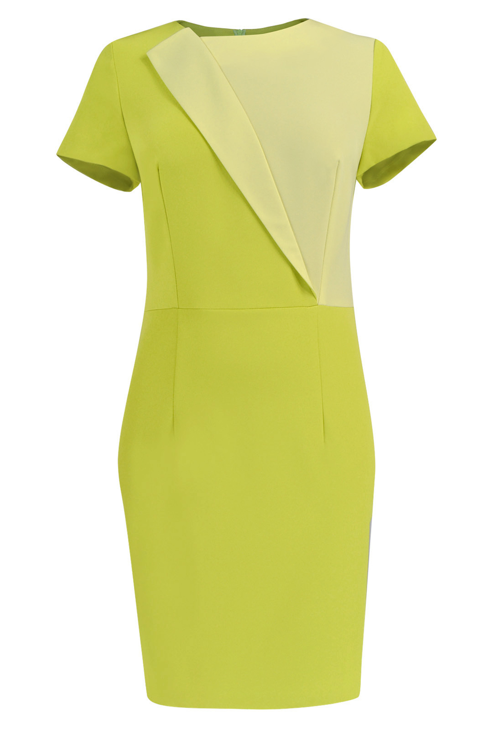 Платье женское 1538А, желтый #184Жел051538А