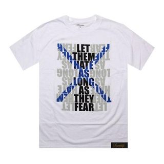 Футболка Sneaktip Let Them Hate белая