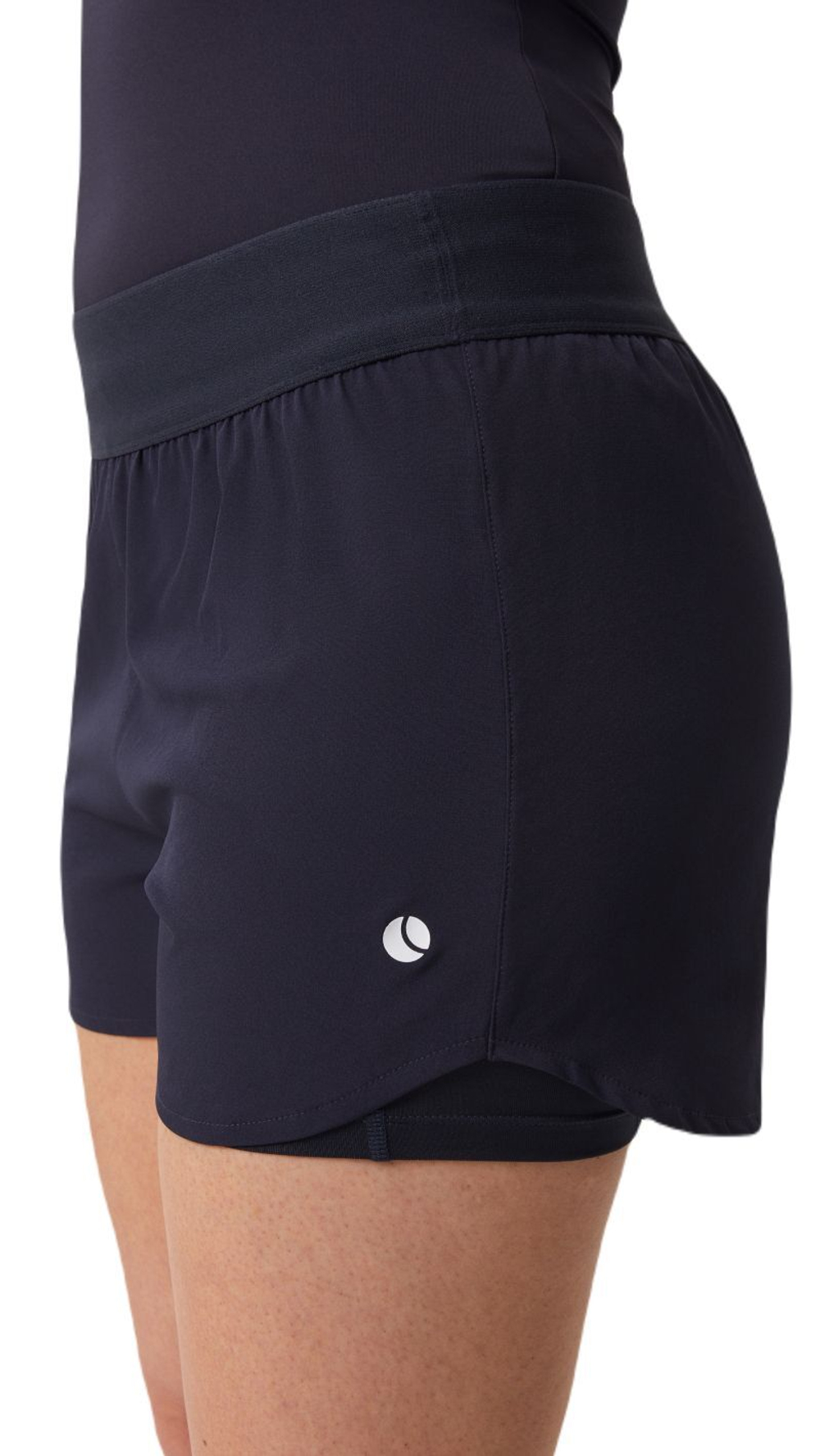 Женские Шорты теннисные Björn Borg Ace Shorts 2in1 - night sky
