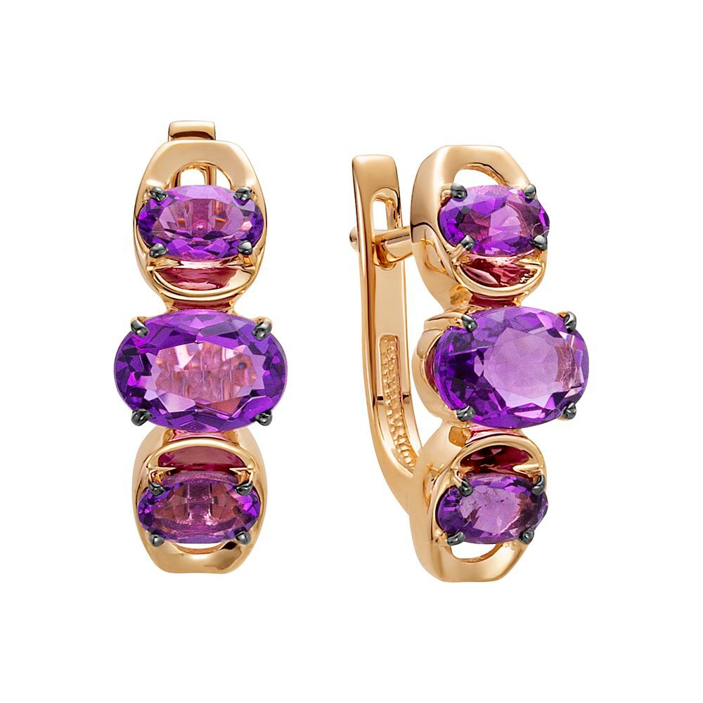 Серьги из золота 585 пробы