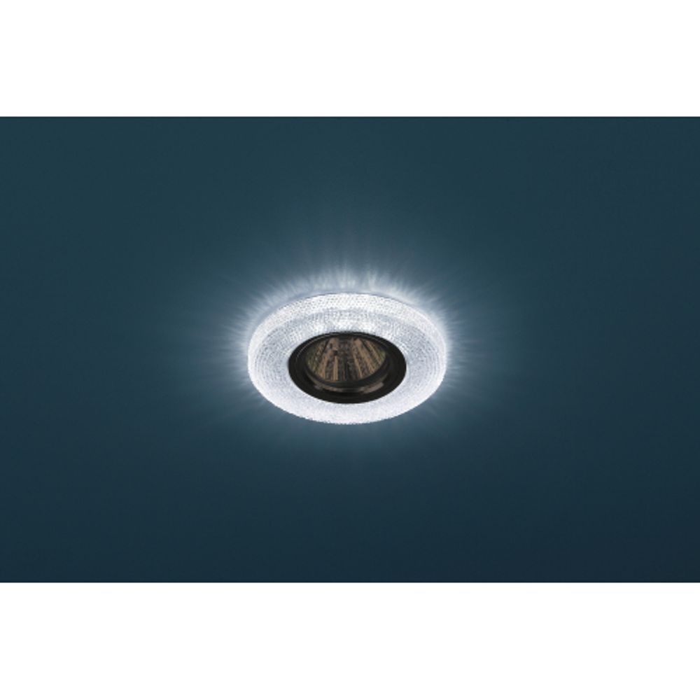 DK LD1 BL Светильник ЭРА декор cо светодиодной подсветкой, голубой | Встраиваемые LED светильники