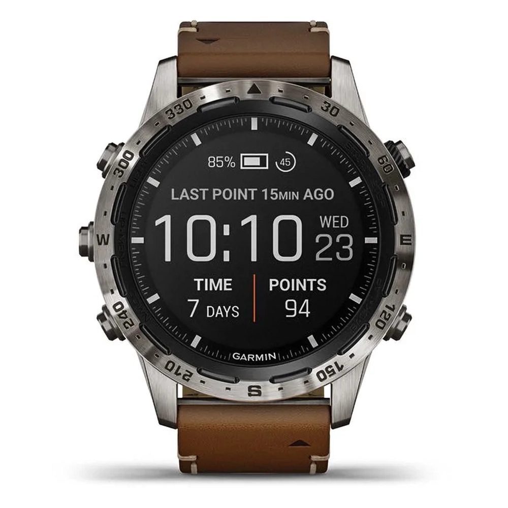 Спортивные титановые наручные часы GARMIN MARQ Adventurer, 010-02006-27