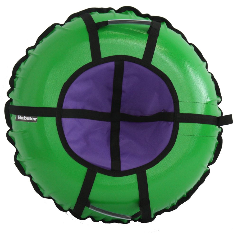 Тюбинг Hubster Ринг Pro зеленый, хайп фиолетовый
