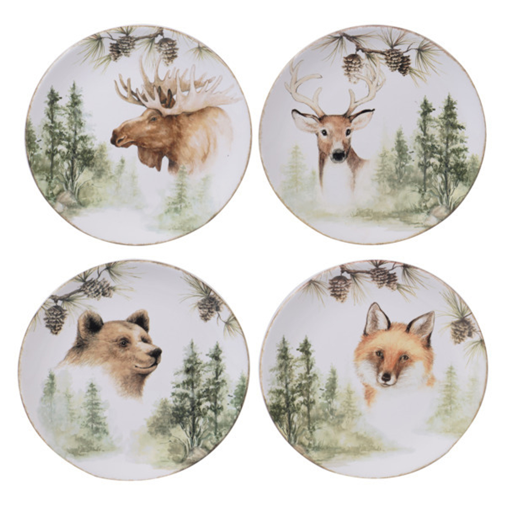 Тарелка акцентная Certified Int.  Заповедный лес 23см в ассортименте