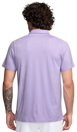 Мужское теннисное поло Nike Court Advantage Dri-Fit Tennis - Фиолетовый