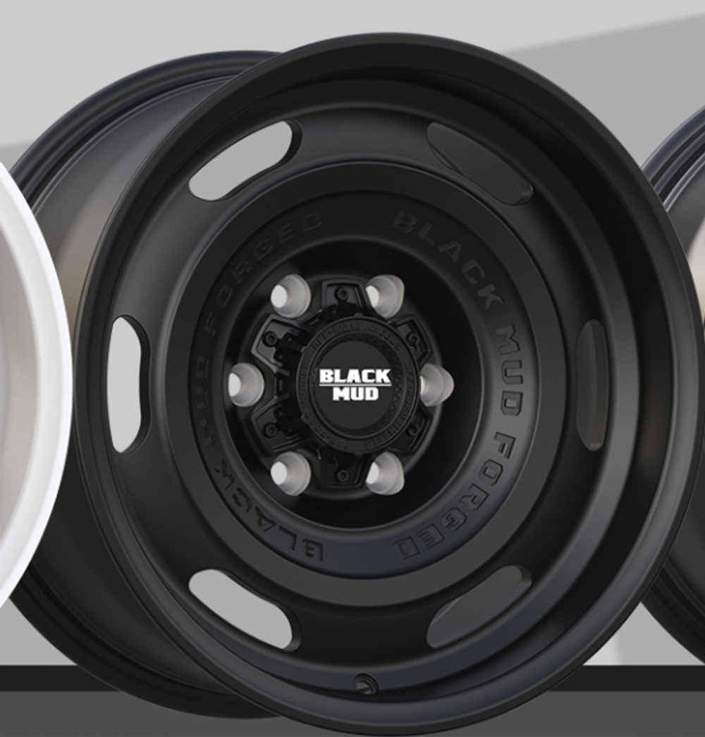 Диск колесный, кованый rt520 R17 8,0 ЕТ0 Black Mud Wheels Matte Black