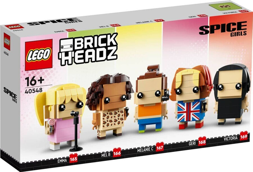 Конструктор LEGO BrickHeadz 40548 Дань уважения Spice Girls
