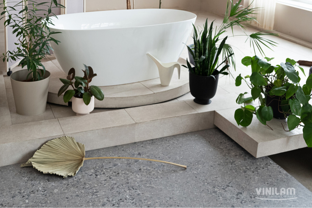 LVT-плитка VINILAM 71613 Терраццо (4,56) клеевой