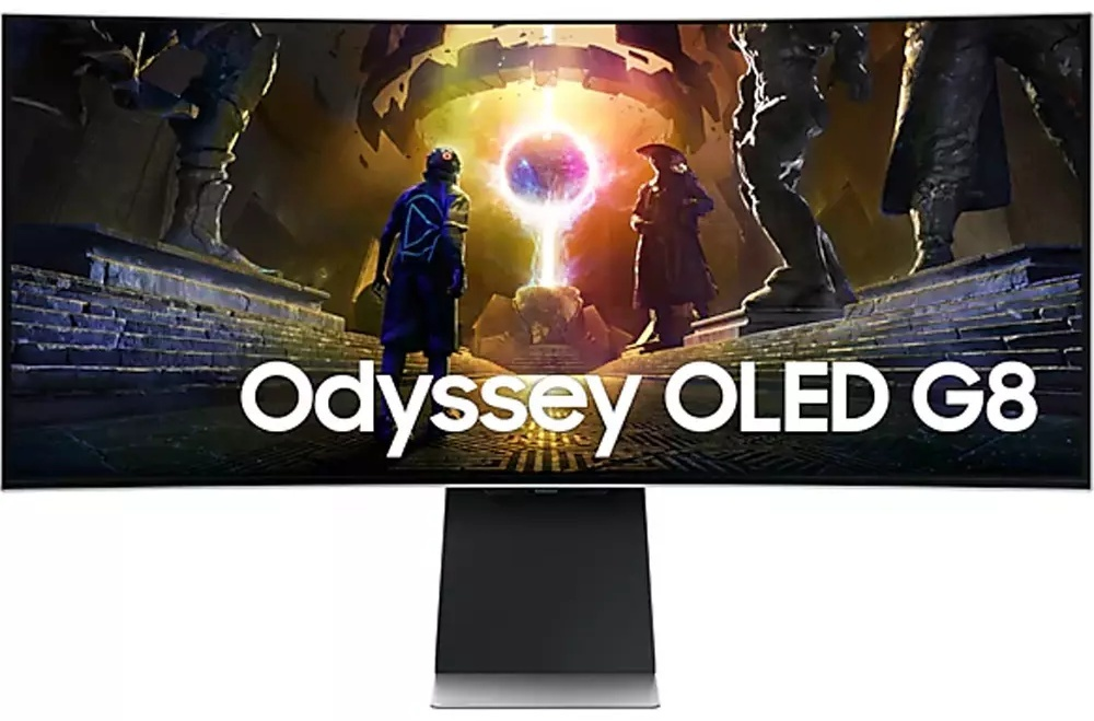 Монитор 34&#34; Samsung LS34DG852SIXCI серебристый