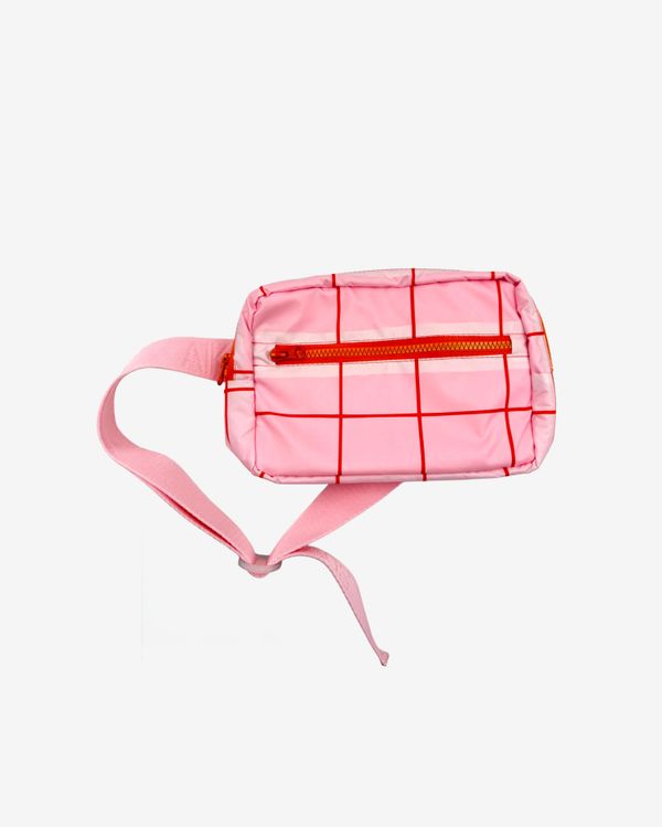 Сумка Поясная мини клетка - фото 1