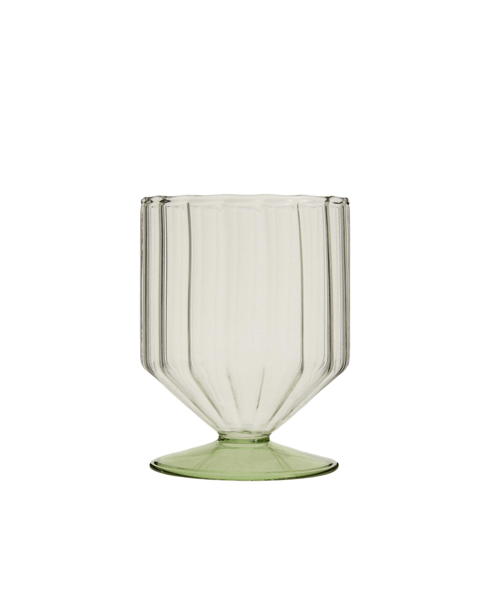 Zara Home бокал из боросиликатного стекла, цвет зелёный, 10.3 см