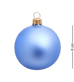 Элита НФШ-1007/1 Ел. украшение Шар «Снегурочка» 65 мм