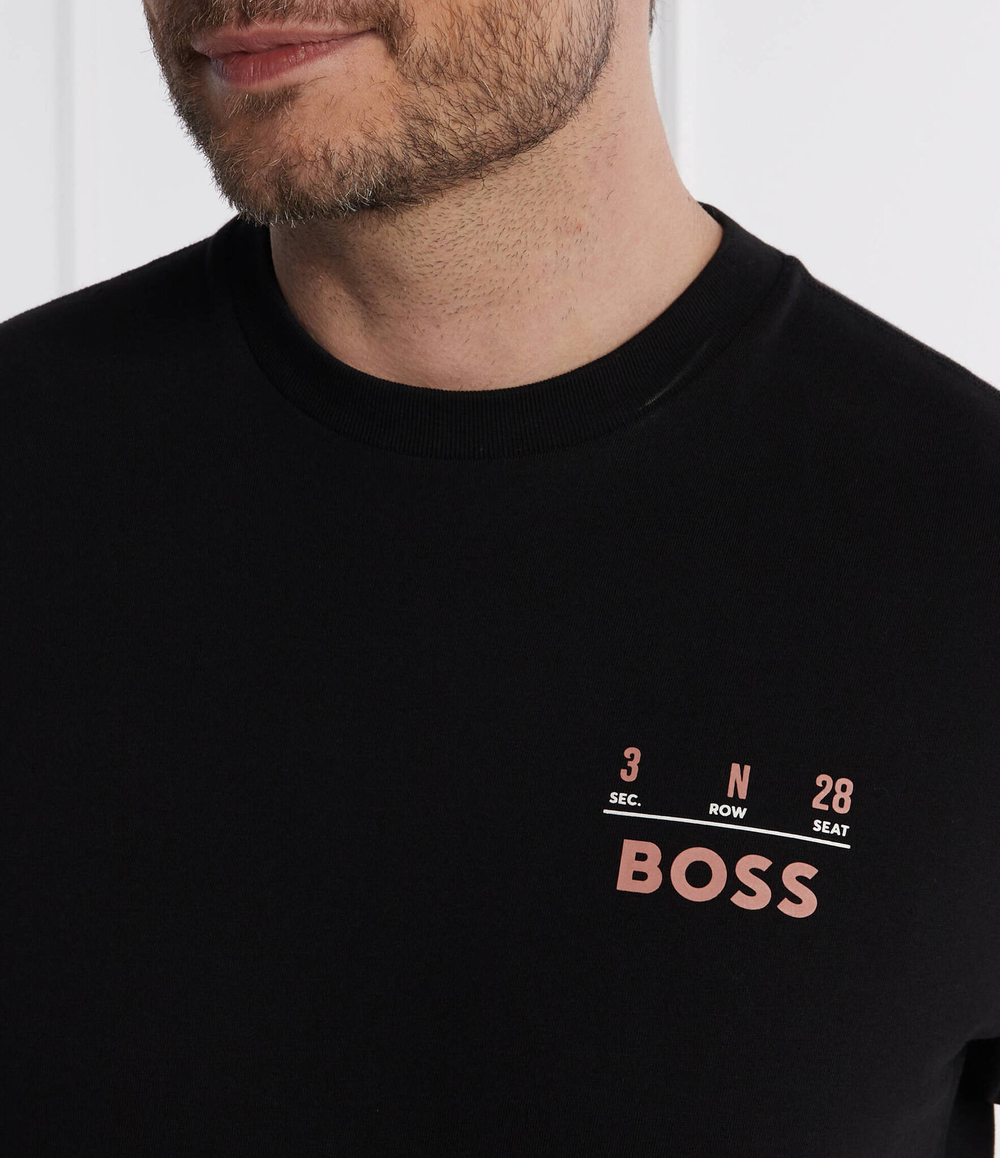 Футболка Te_Records BOSS ORANGE - черный(50515553)