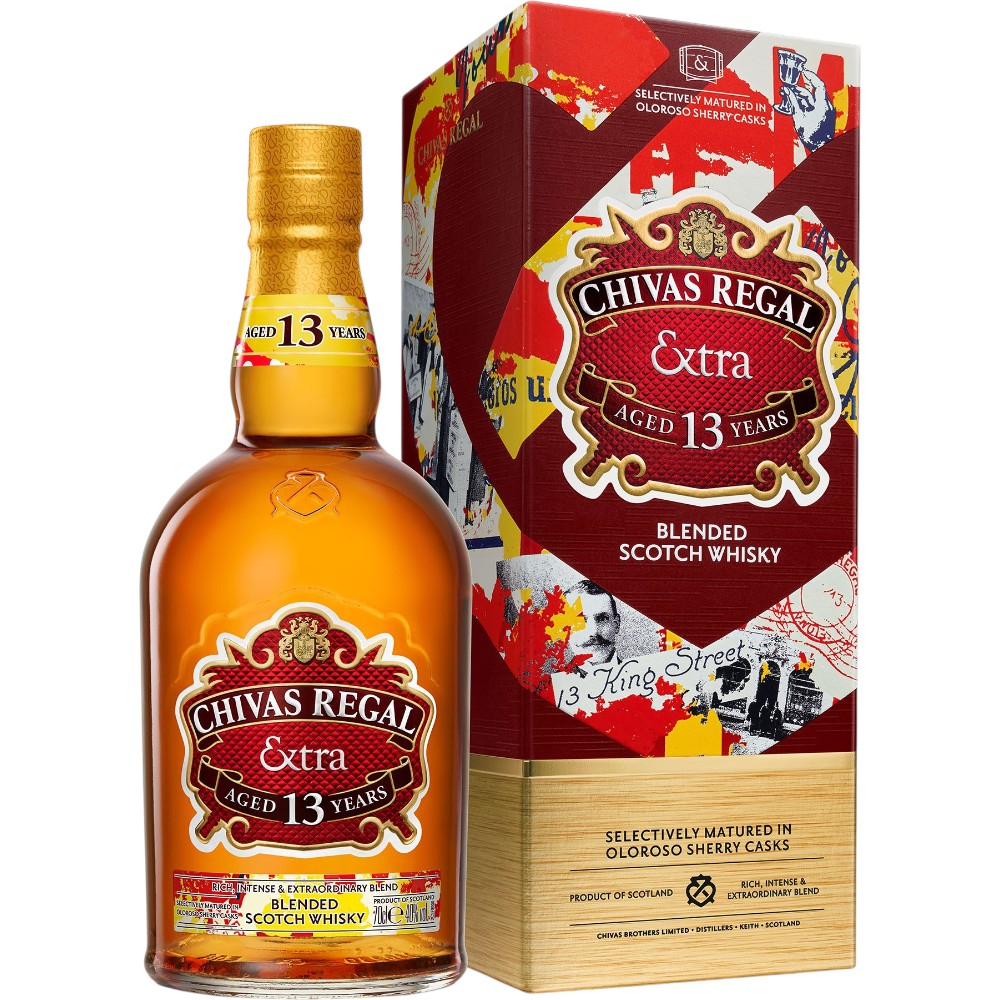 Виски Chivas Regal Extra 0,7 л. В подарочной коробке