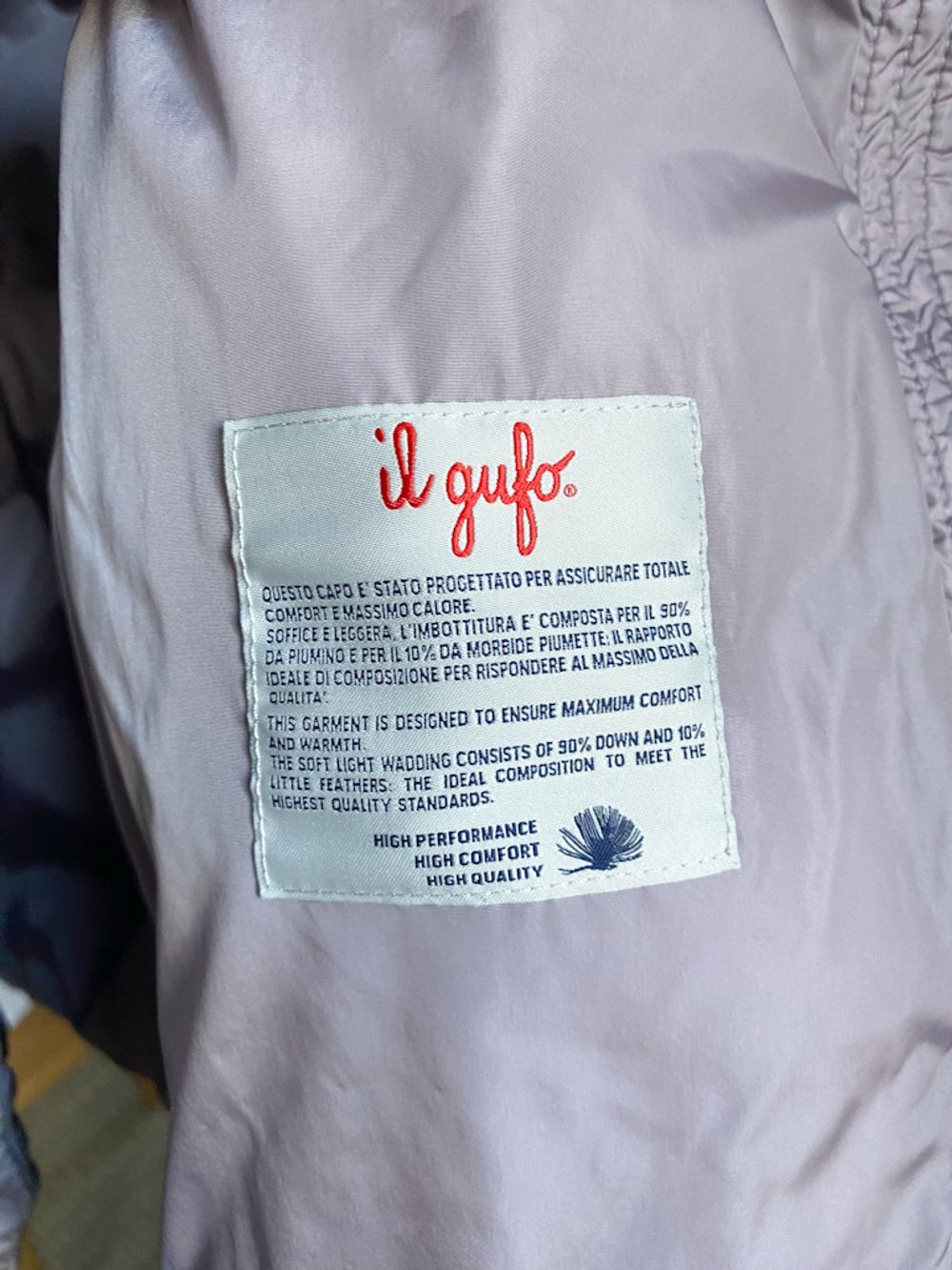 Пуховое пальто Il Gufo, 116